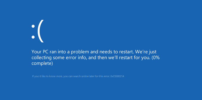 System Crashes 