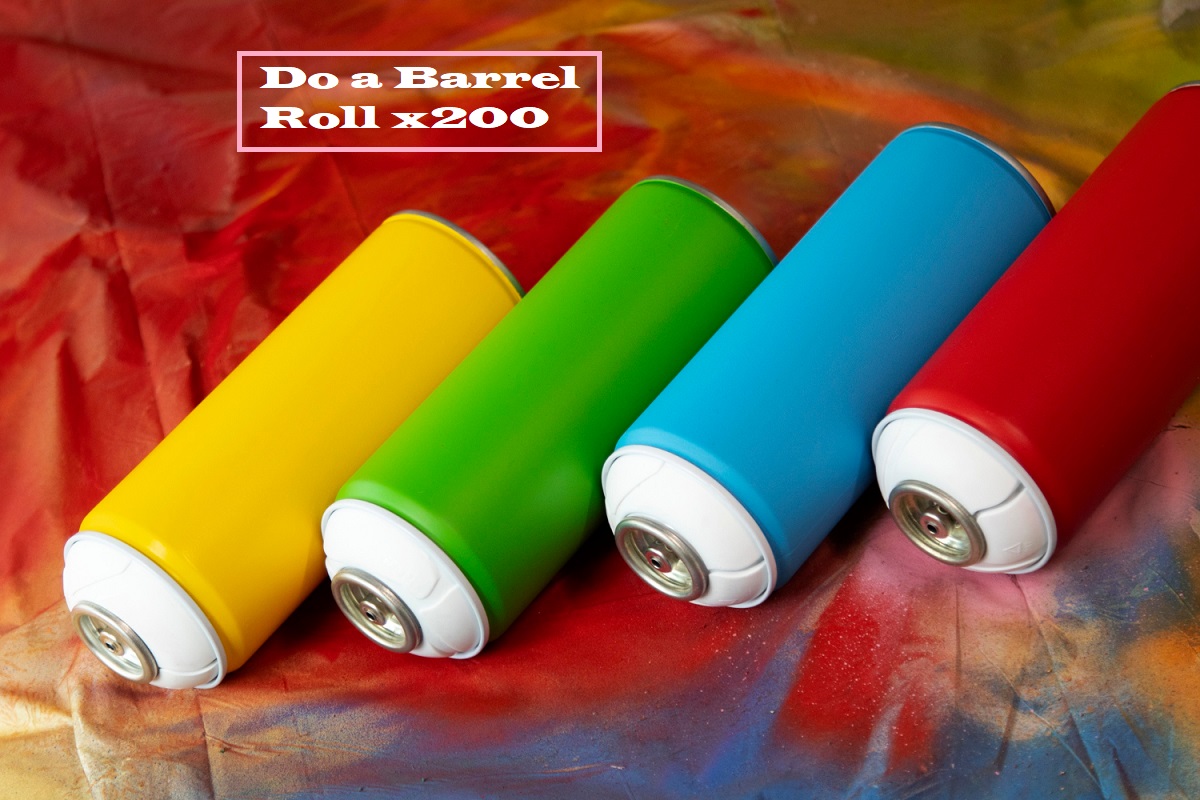do a barrel roll x200